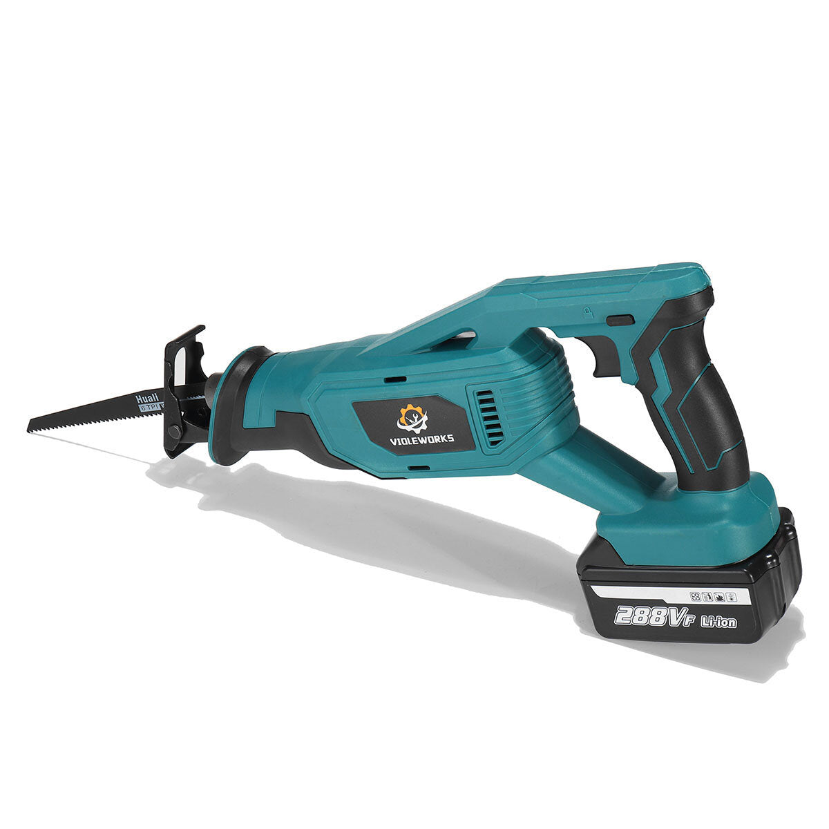 288vf 18v accu reciprozaag 4 bladen houtbewerking snijgereedschap w/1/2 stuks batterij voor 18v batterij