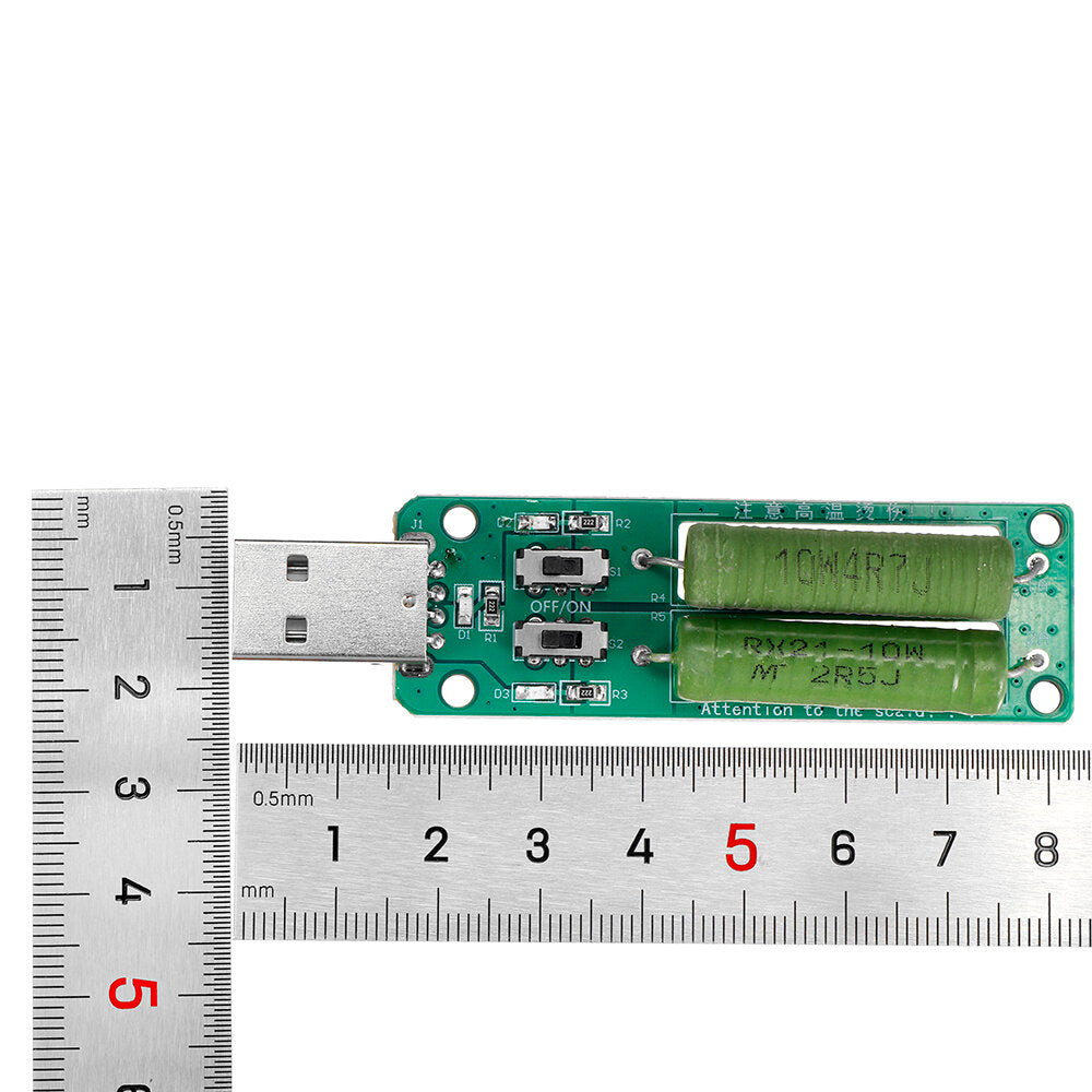 usb elektronische verouderingsweerstand lader 3a/2a/1a ontlading oplaadbank mobiele power test met verstelbare schakelaar