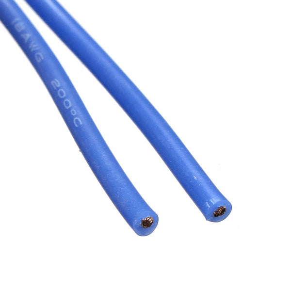 blauw 1m 8/10/12/14/16/18/20/22/24/26 awg silicone wire sr wire