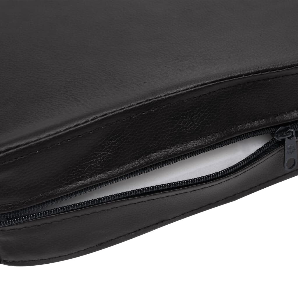 hondenbank zwart 31.5 x19.7 x15.7 kunstleer