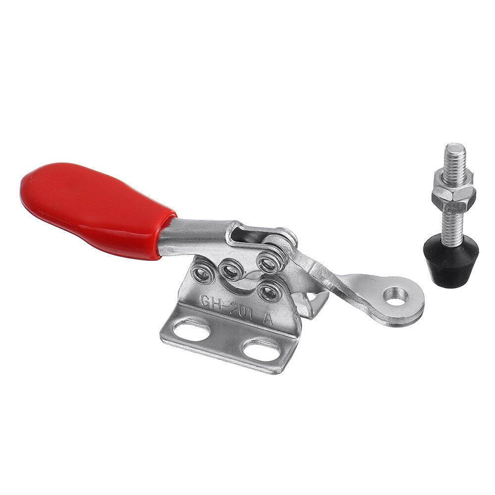 2 stuks gh-201-a houtbewerking gereedschap positionering quick release handmatig gereedschap 27 kg klemcapaciteit horizontale klemklem