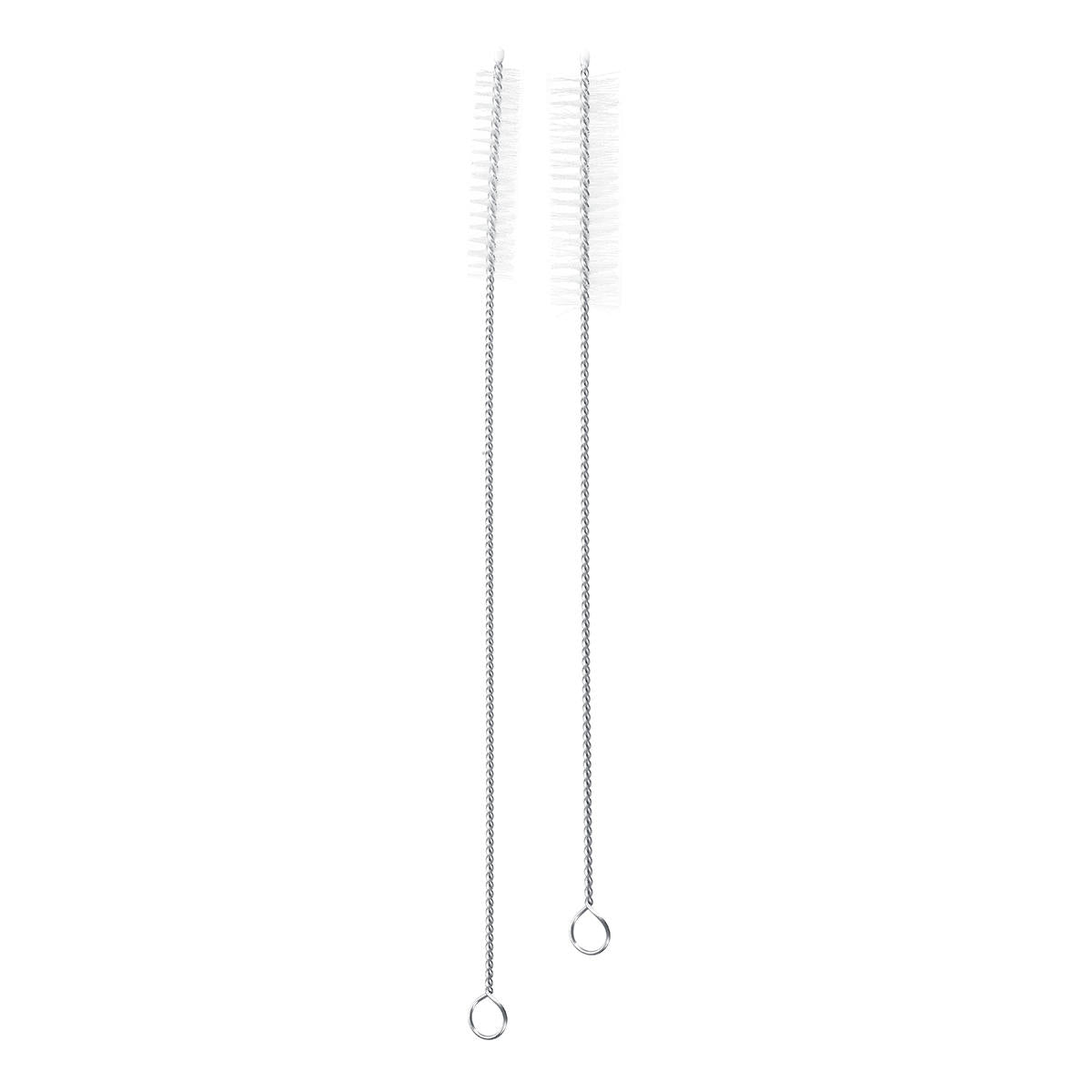 draagbare metalen rietjes set 304 rvs rietjes herbruikbare metalen rietjes met borstels pounch