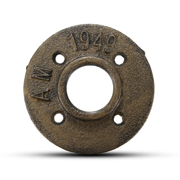 1 inch smeedbare vloerflens met schroefdraad ijzeren buisleidingen wandmontageflens