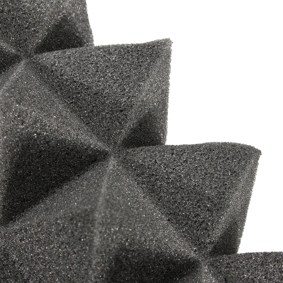 6 stuks 45x45x5 cm geluidsabsorberende katoen geluiddichte katoenen schuim muur uitlaat spong