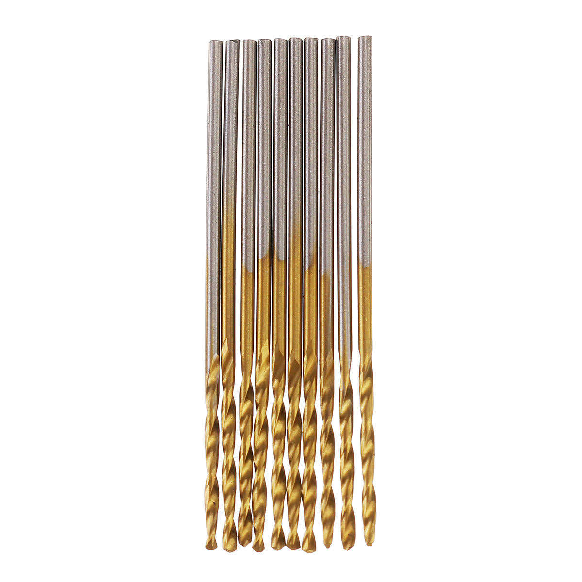 50 stuks titanium coated high speed steel twist drill bit 1/1.5/2/2.5/3mm twist drill bit houtbewerking