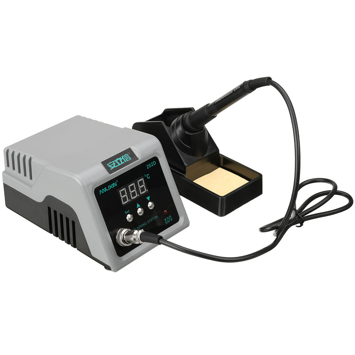 interne verwarming intelligente kiemrust retourtemperatuur snel high-power high-definition digitaal display constante temperatuur soldeerstation voor thuis