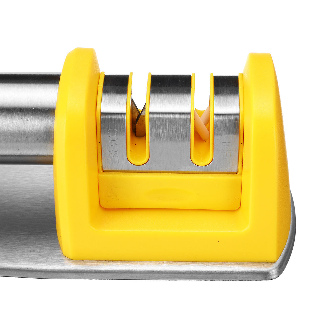 2 stage sharpener diamond roestvrij slijpmes steel sharpener kitchen tool