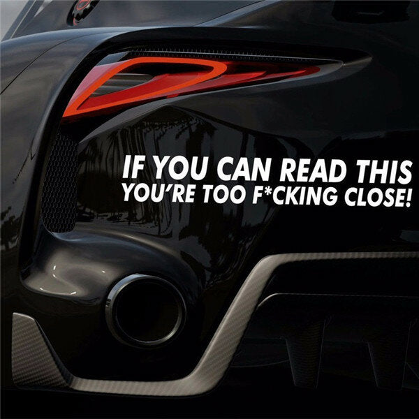 reflecterende waarschuwing etiket auto stickers auto truck decal