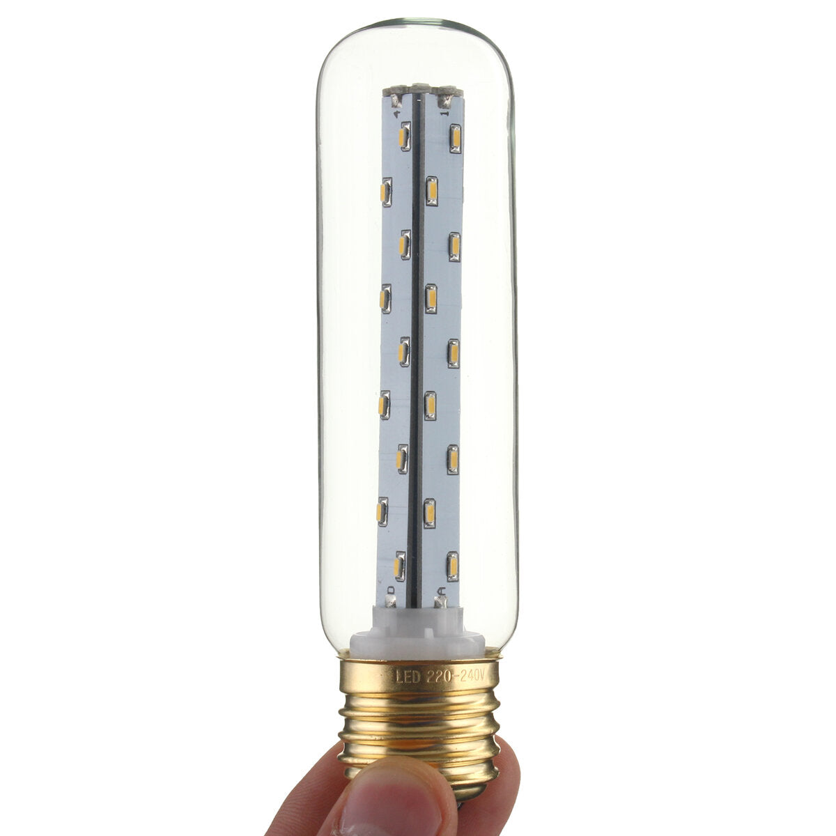 kingso e27 3w t25 led vintage licht retro edison stijl schroef buislamp warm wit 2300k 220v