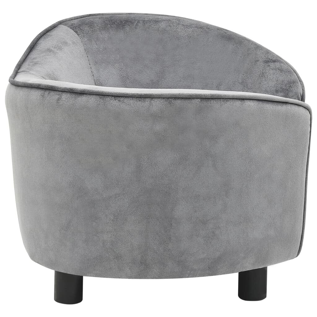 hondensofa grijs 27.2 x19.3 x15.7 pluche