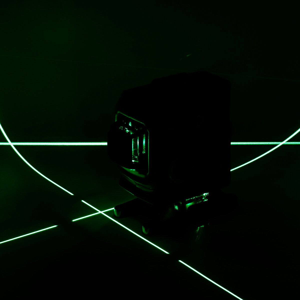 3d 12-lijns groen licht laserniveau digitale zelfnivellerende 360 graden roterende meettool