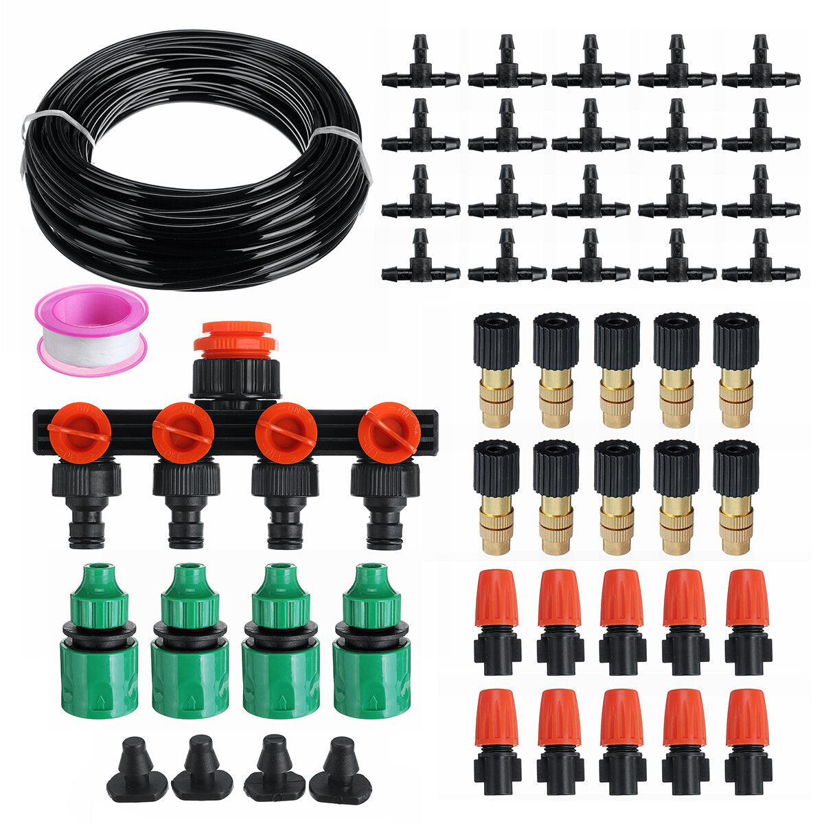 10-50m auto irrigatiesysteem waterslang planten tuin watering micro drip kit 10/20/30/40/50 meter