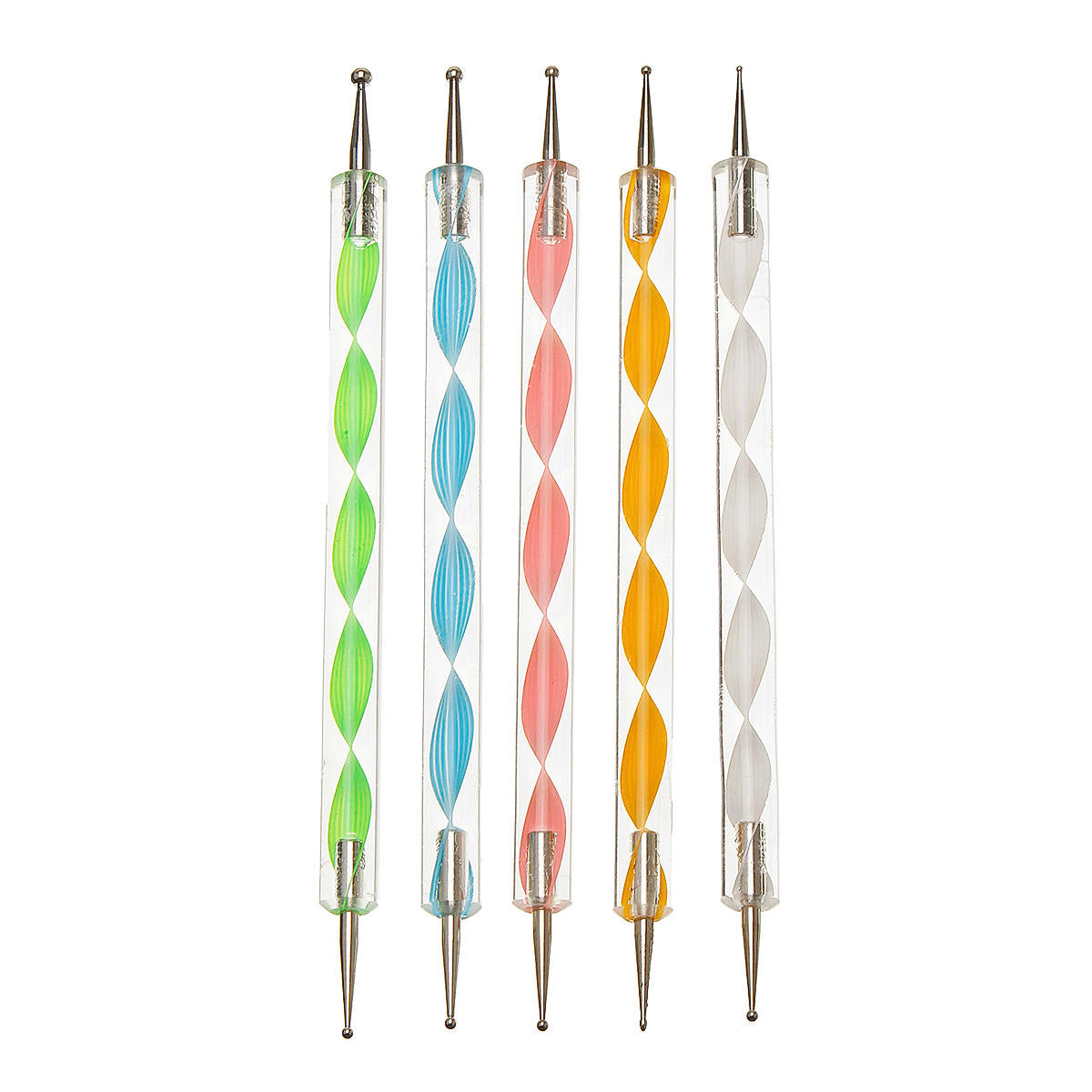 46 stuks mandala puntjes gereedschap rock schilderen kit dot art pen verf dhz nail stencil: