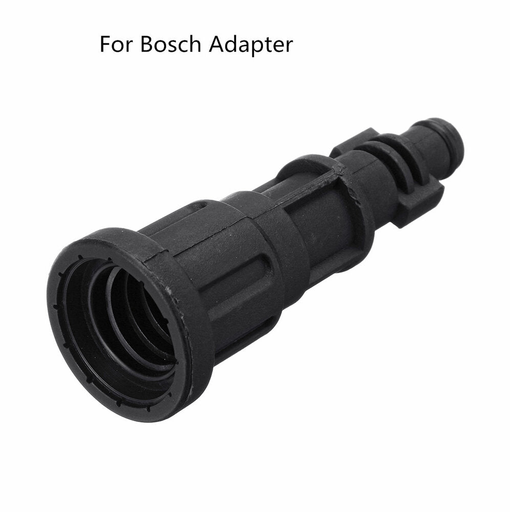 hoge druk driehoeksborstel & adapter voor autowasmachine bosch s7 / black decker s4