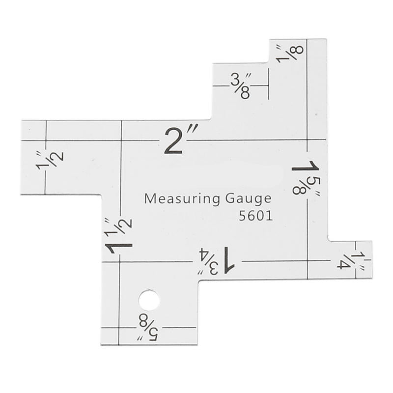 metalen somometer naaien meetmeter quilten linialen voor naaien crafts