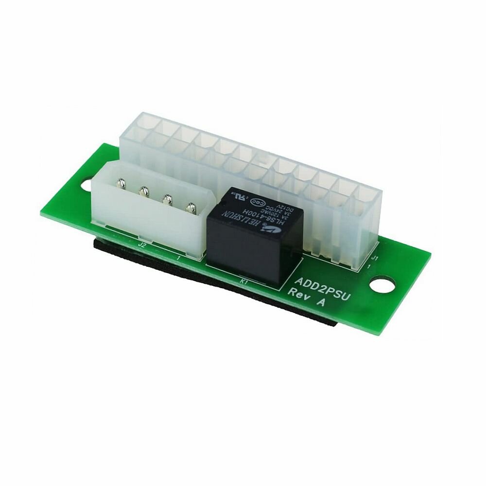 meerdere voedingsadapterkoppeling add2psu voer meerdere pc-computers psu samen uit