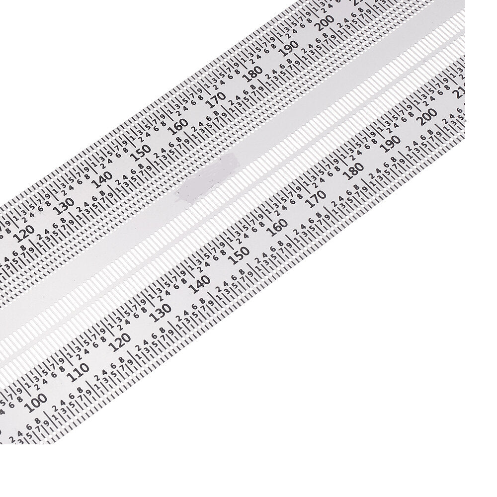 200/300 / 400mm roestvrij staal precisiemarkering t-liniaal gatpositionering meetliniaal houtbewerking kraspen aftekengereedschap