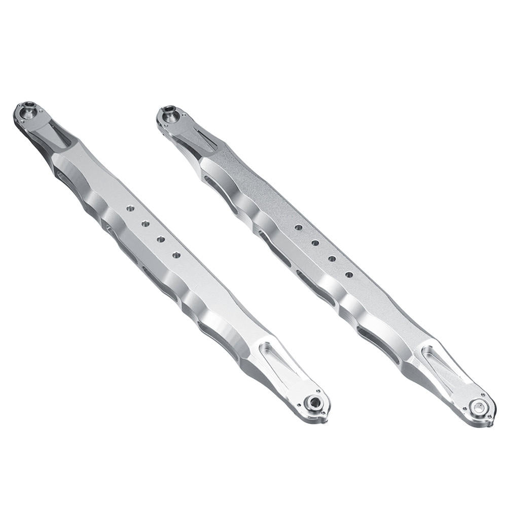 2 stuks cnc aluminium achter trailing arms rods linkage set voor traxxas unlimited desert racer