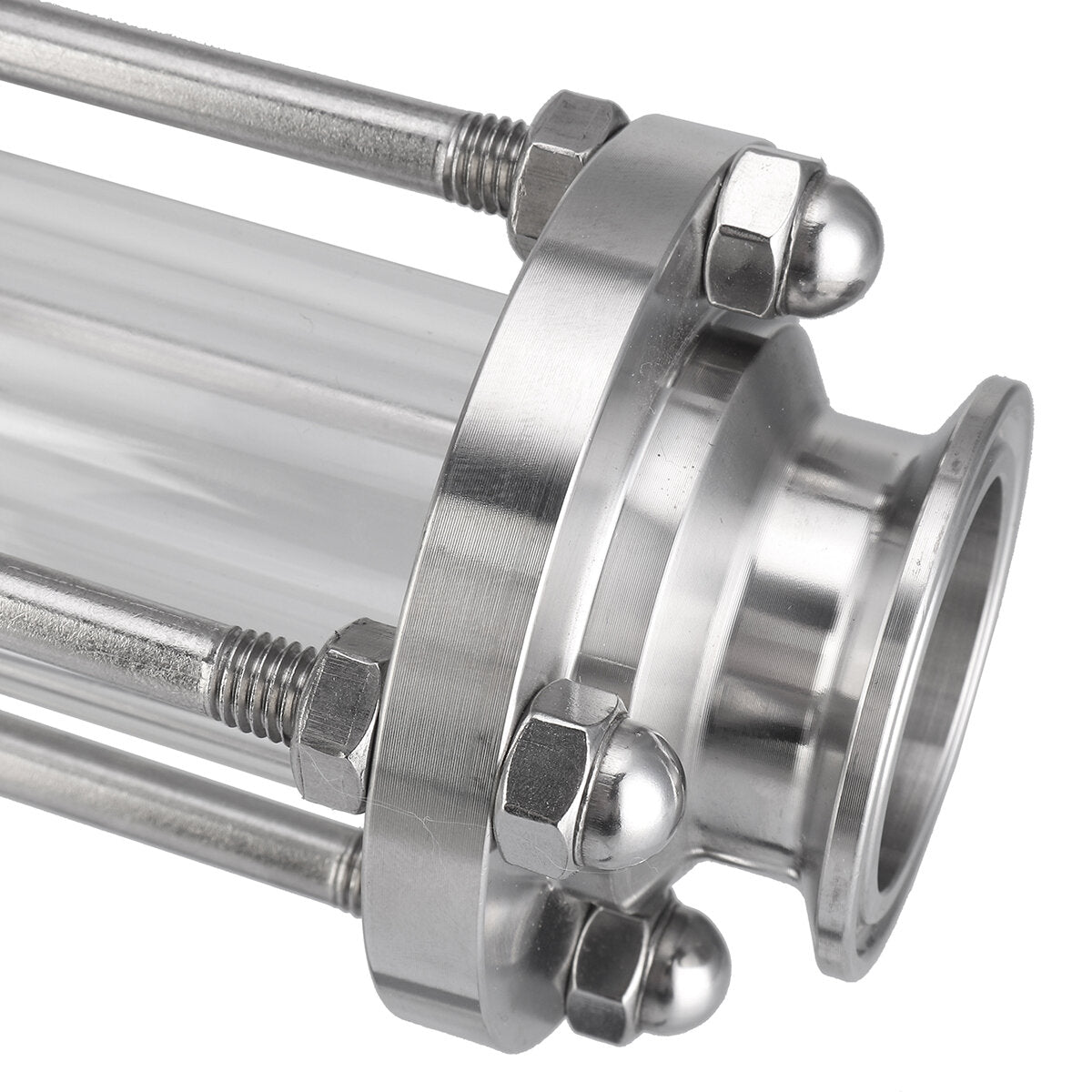 geschikt voor 50.5 mm buis od 1.98 tri clamps flow kijkglas sanitair montage homebrew