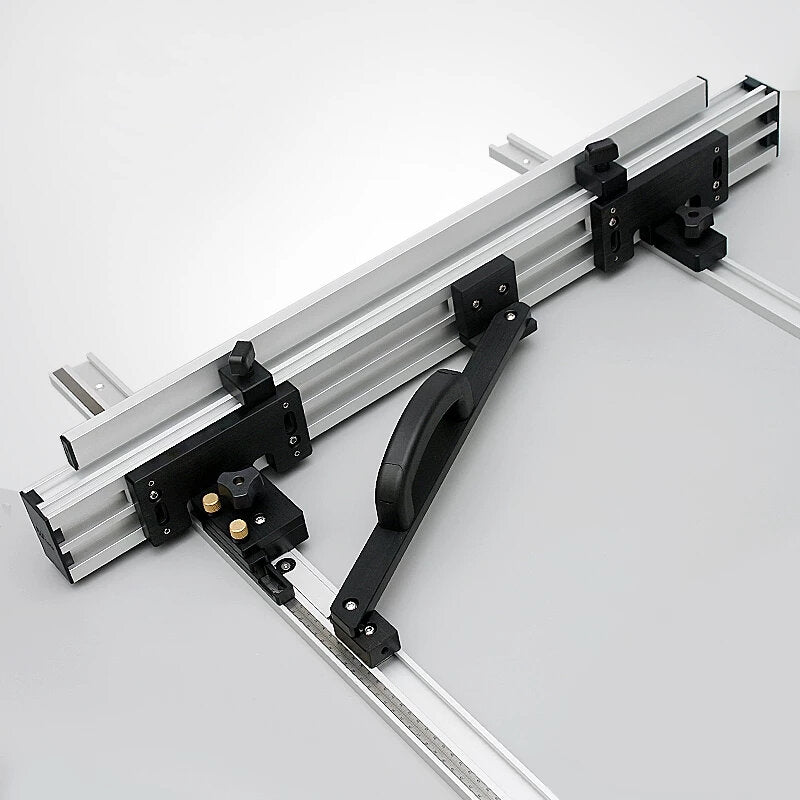 800/1000mm aluminium elektrische cirkelzaag flip fence set/2 stuks beugel houtbewerking tool