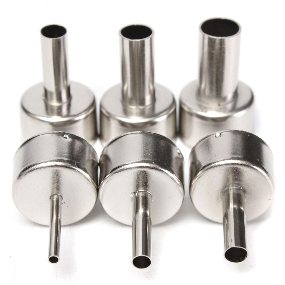 6 stuks 3/5/6/8/10/12mm circulaire mondstukken voor hetelucht soldeerstation 858a 858d