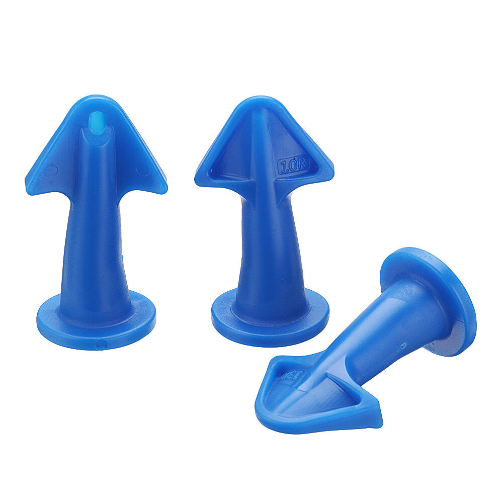 30 stuks siliconenkit mondstuk plus schrapers set troffel mondstuk plus siliconen kitgereedschap