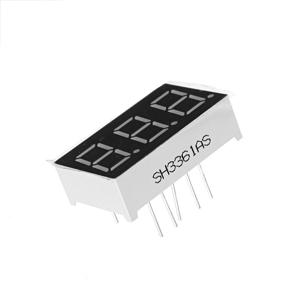 5 stuks 3361as 0.36 inch led digitale buis driecijferige gemeenschappelijke kathode helder rood licht