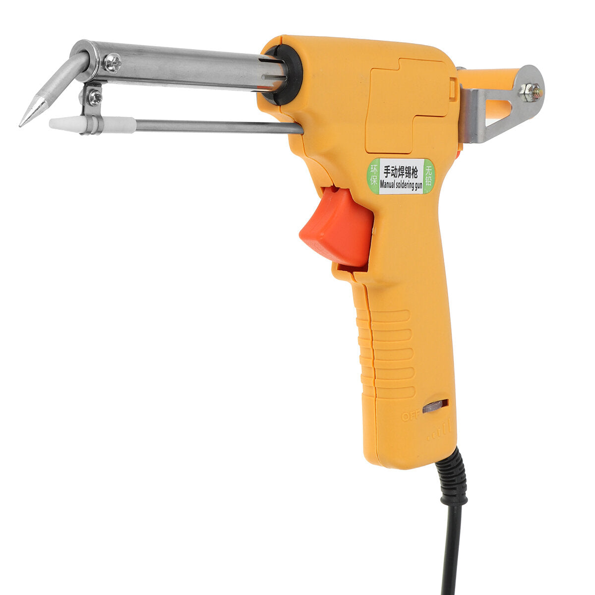 220v eu-stekker 480 ~ 600℃ legering + kunststof interne warmte / externe warmte handmatig soldeerboutgereedschap voor tin