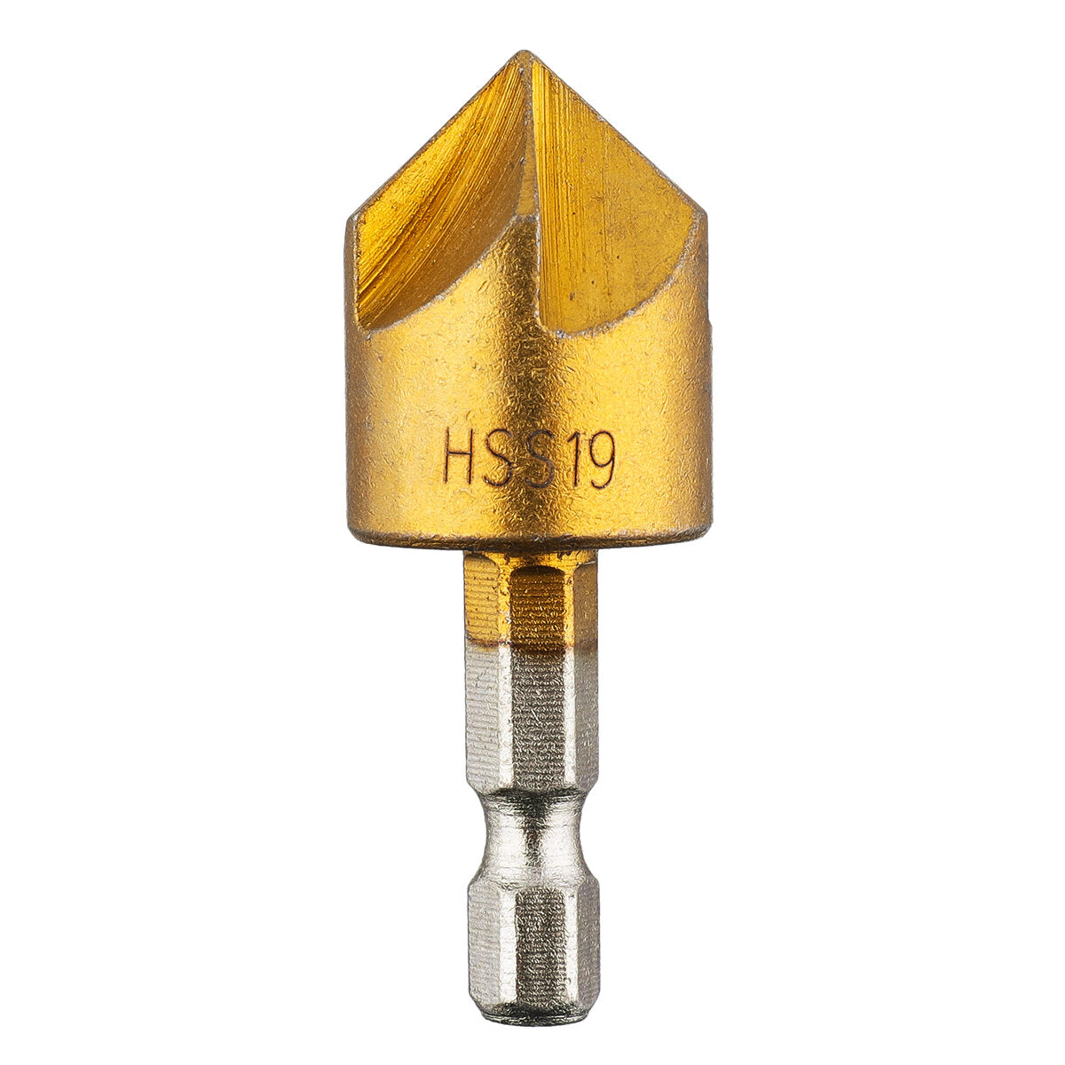 6-delige 6-19 mm verzinkboor 5 groeven zeskantschacht titanium gecoate afschuinsnijderset