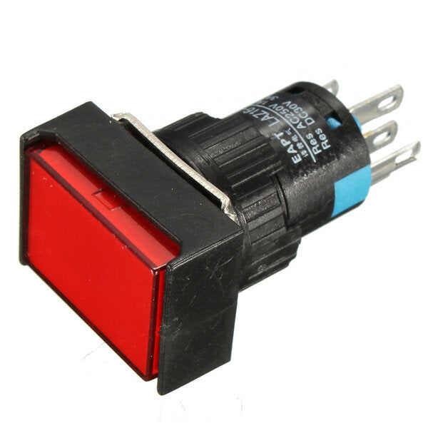 dc 24v drukknop zelfreset momentary switch led light