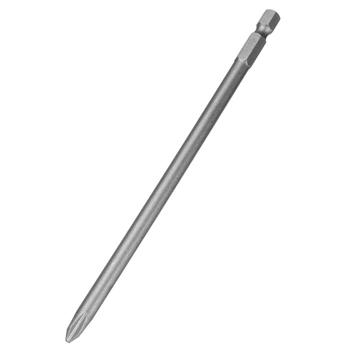 12 stuks 150 mm lange schroevendraaierbits 1/4 inch zeskantschacht magnetische kruiskopschroevendraaierbitset