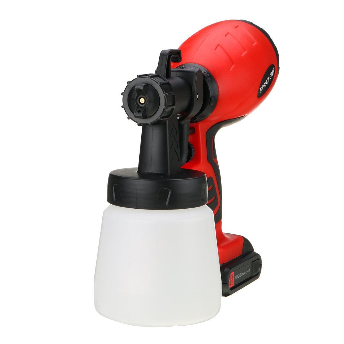 2000 mah draagbare elektrische verfspuit draadloze handheld spuitpistolen thuis indoor omheining schilderen tool voor desinfectie verneveling schilderen