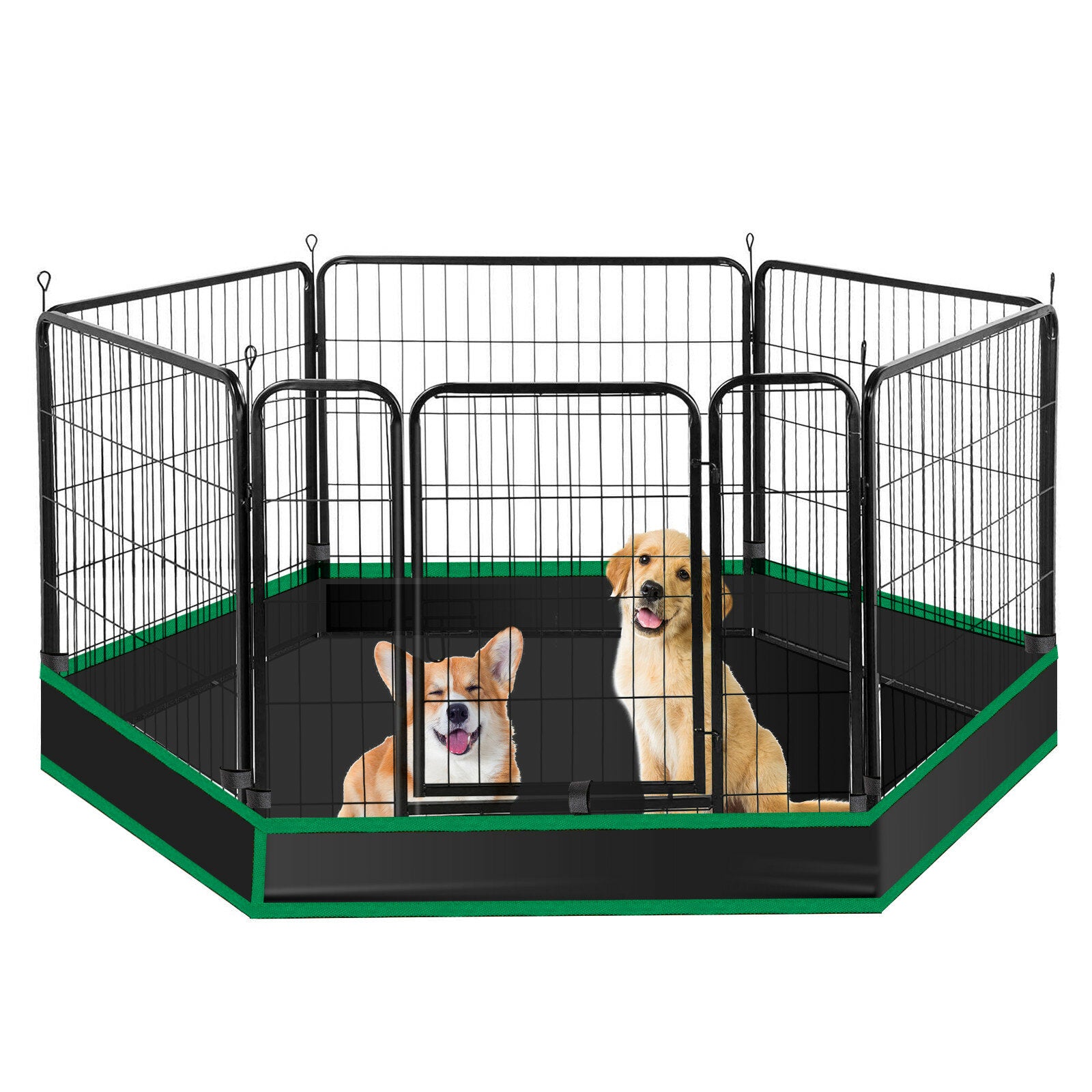 pet box mesh fabric top cover. bieden schaduwrijke gebieden voor huisdieren en beschermen tegen uv/regen. past op alle 24 inch play pen
