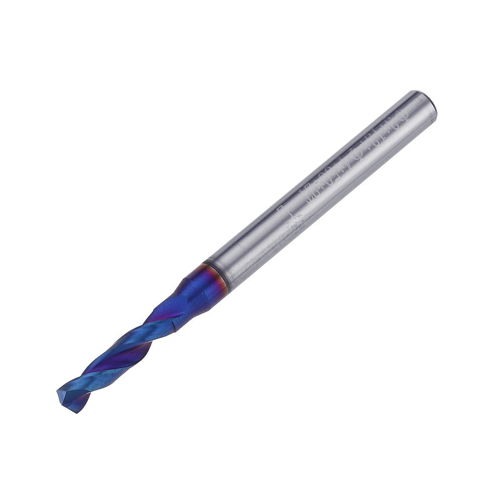 hrc65 tungsten steel twist drill bit 2 flutes 1-7mm 118 graden afschuining cutter