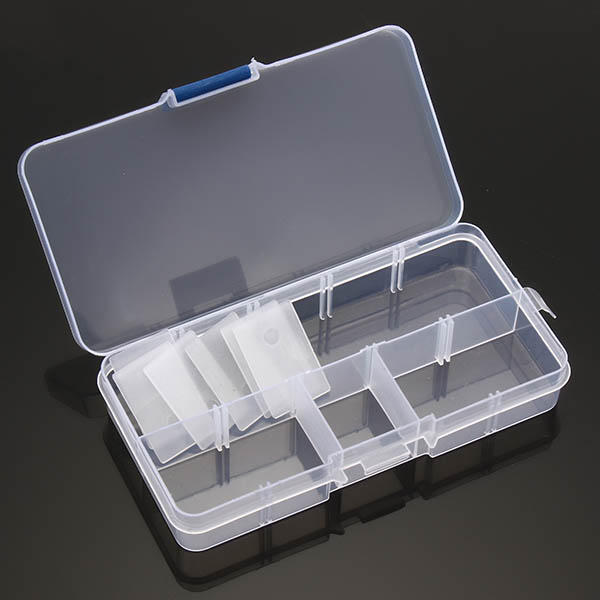 10/24 grid multifunctionele opbergdoos verstelbare gereedschapskoffer voor rotary tool accessoires