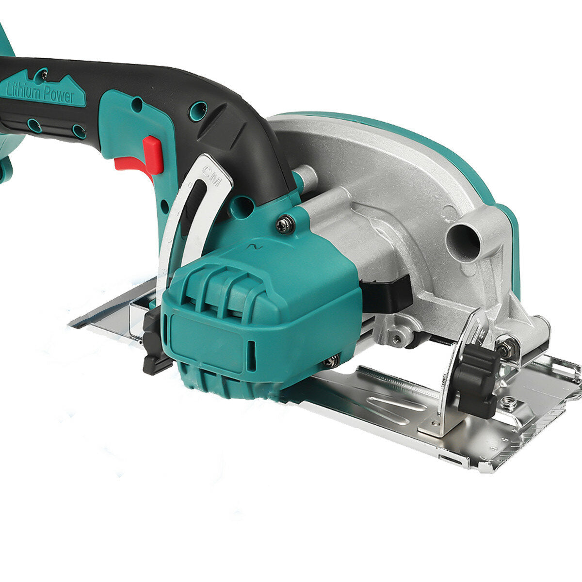 132/150mm draadloze elektrische cirkelzaag gebogen snijden verstelbare afkortzaag voor houtbewerking fit makita 18v batterij