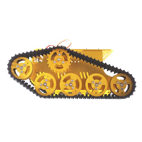 Rc Rupsband t300 rupsband van aluminiumlegering caterpillar chassis slimme robotau ...