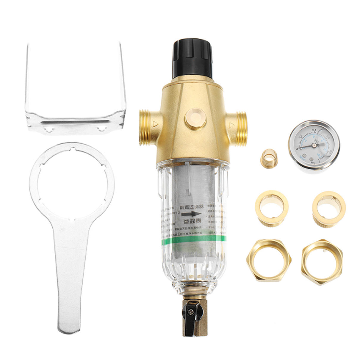 1/2 inch 3/4 inch interface waterfilter waterzuiveraar