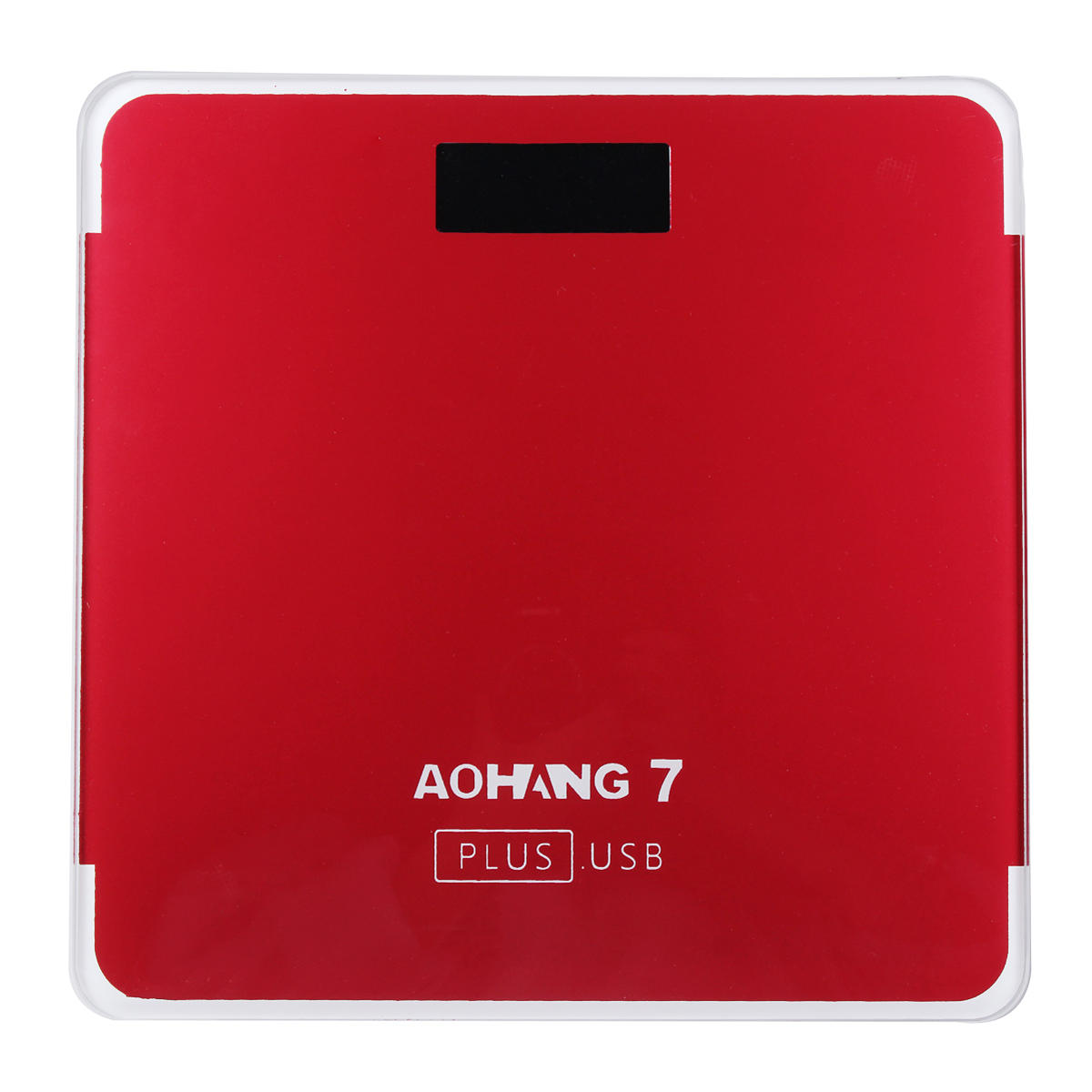 aohang 7 plus usb-versie 180kg lcd elektronisch digitaal gehard glas weegschaal