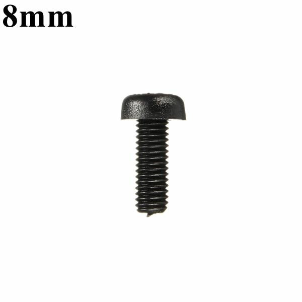 m3nh4 m3 nylon schroefbout zwart ronde phillips-schroefmoer nylon pcb-afstandhouderassortiment 5-25 mm 20st