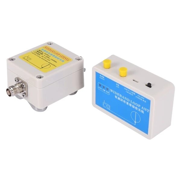 k-180wla 0.1mhz-180mhz active loop breedband ontvangstantenne 20dbi sdr radio korte golf antenne