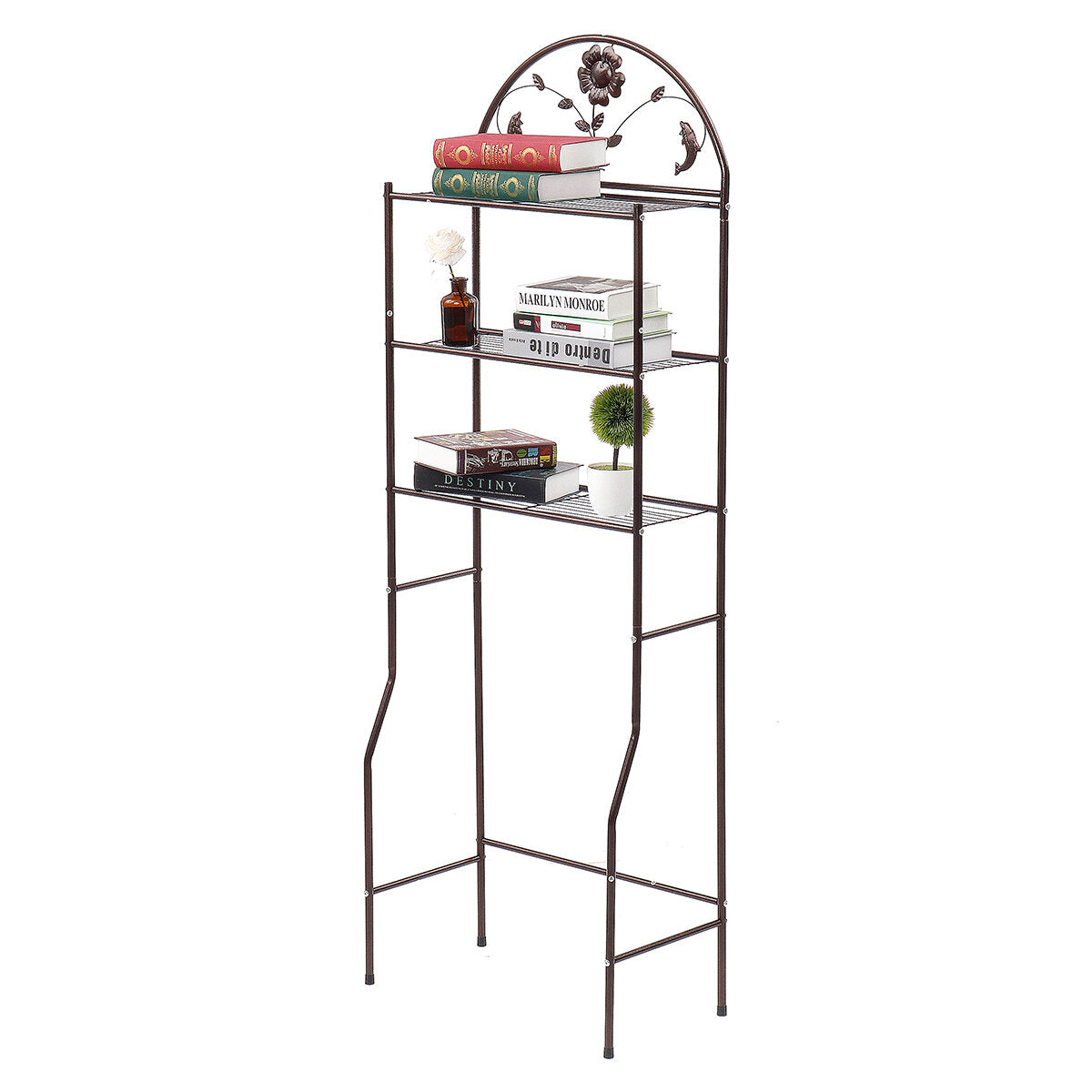 augienb aug-bs1 badkamer multifunctionele ma tong jia plank wc organiseren rack vloer wasmachine frame plank keuken opbergrek