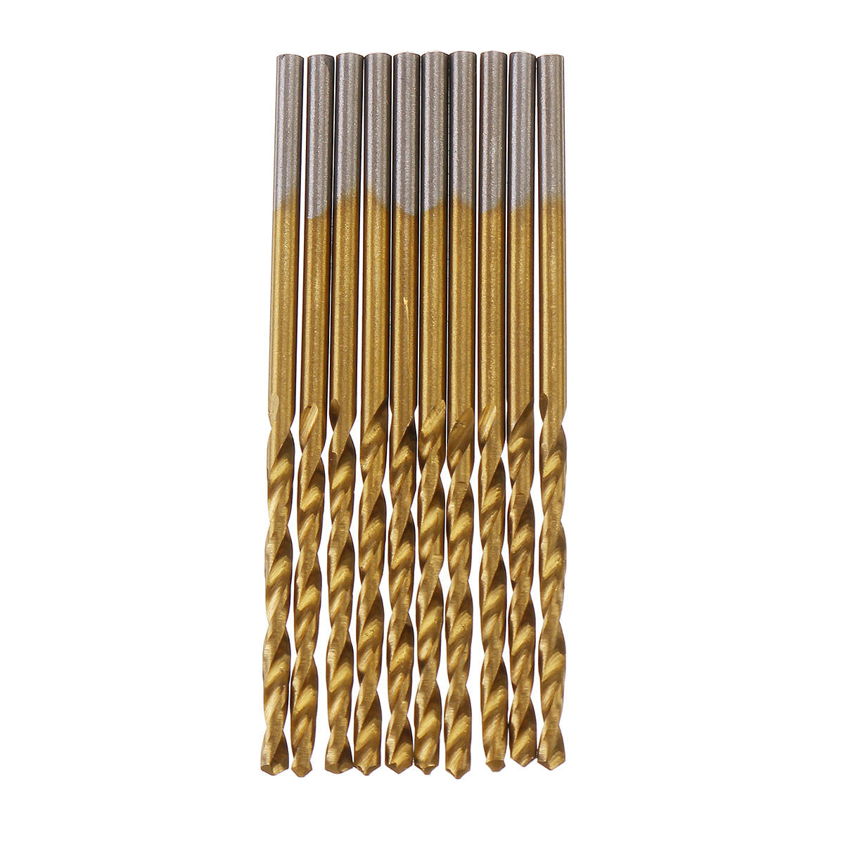 50 stuks titanium coated high speed steel twist drill bit 1/1.5/2/2.5/3mm twist drill bit houtbewerking