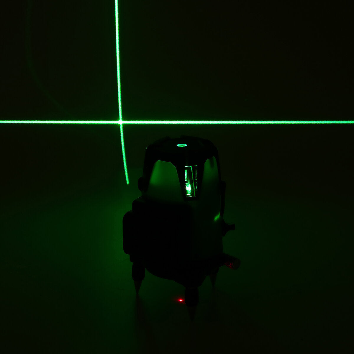 5-lijns laserniveau groen licht zelfnivellerend 3d 360 graden roterend kruis meetgereedschap