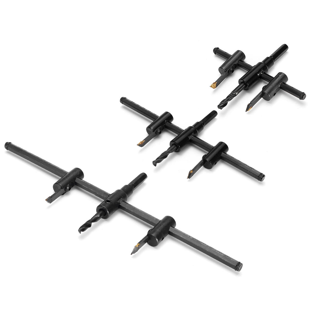 40-120/200/300mm verstelbare cirkel hole cutter hout gipsplaten boor zaag rond snijblad