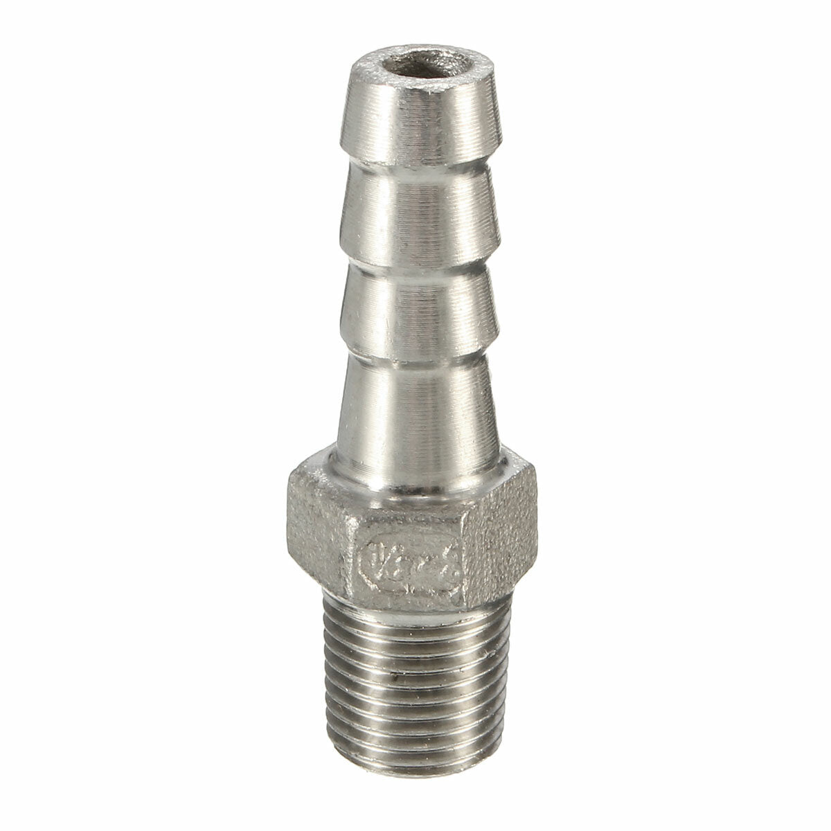1/8 inch roestvrijstalen slangstaarten barb-connector bspt-schroefdraadpijpadapter