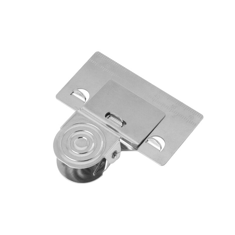 metalen meetlint cliphouder nauwkeurige houtbewerking positioneringsklem houtmaat lokaliseringsgereedschap