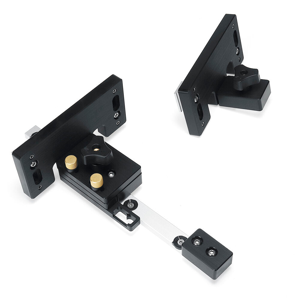 800/1000mm aluminium elektrische cirkelzaag flip fence set/2 stuks beugel houtbewerking tool