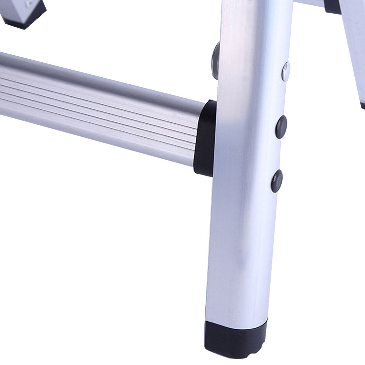 150kg maximale belasting 2 opstapkruk opklapbare ladder antislipveiligheid aluminium