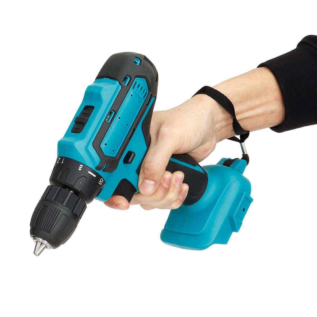 10 mm boorkop 520n.m. vervanging van draadloze elektrische boorschroefmachine voor makita 18v / 21v-batterij